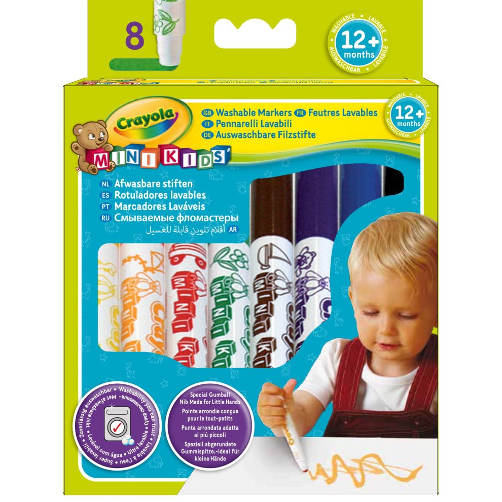 8 Mk Washable Markers