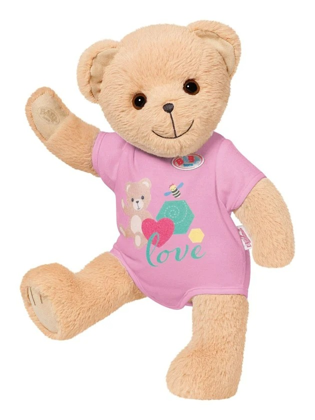 Yumşaq oyuncaq Zapf Creation Baby Born Bear Pink, 0+ yaş
