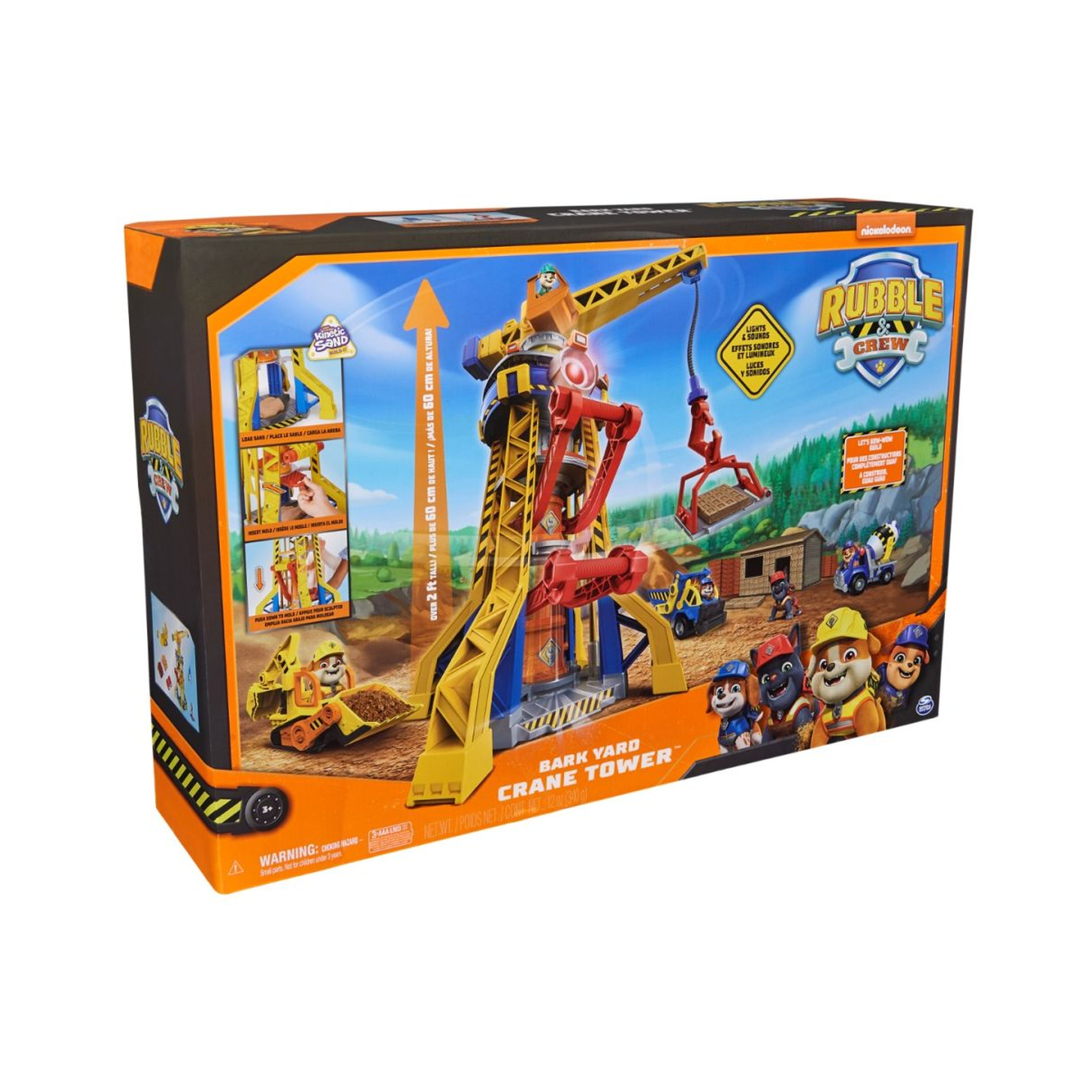 PAW Patrol Rubble & Crew – Vinç Qülləsi Oyun Dəsti