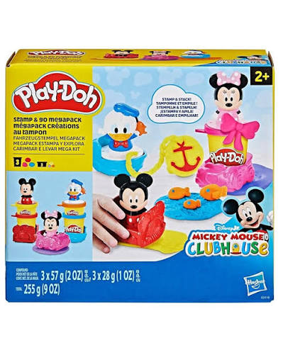 Play-Doh Disney Junior Mickey Mouse Clubhouse, Stamp & Go Megapack