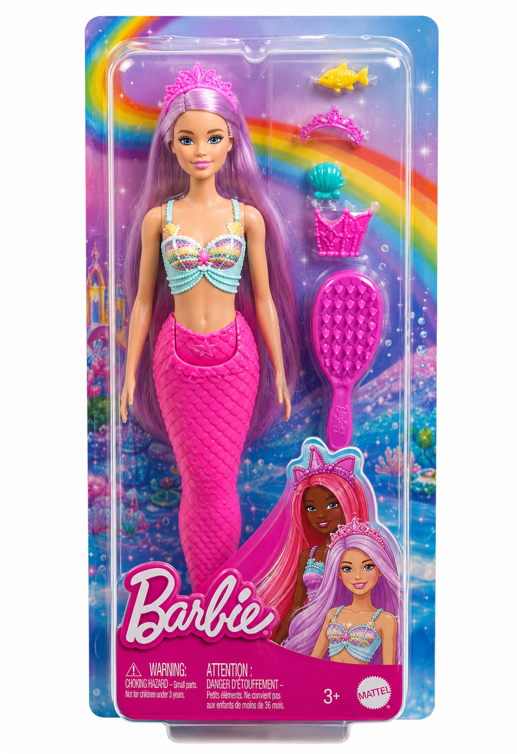 Barbie Su pərisi Kuklası – Uzun Saçlı
