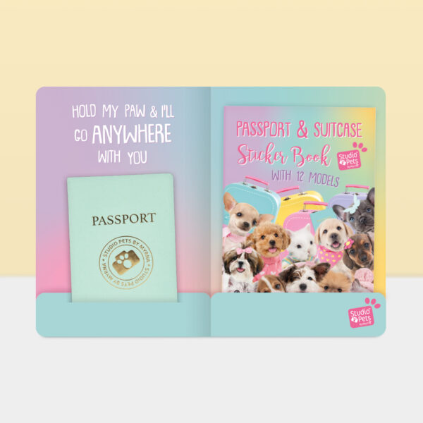 Studio Pets – Stiker Kitabı və Ev Heyvanı Pasportu Seti