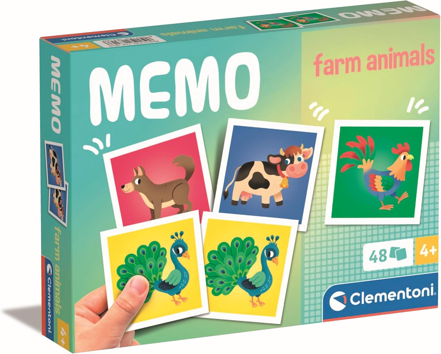 Clementoni Farm Animals Memory Game