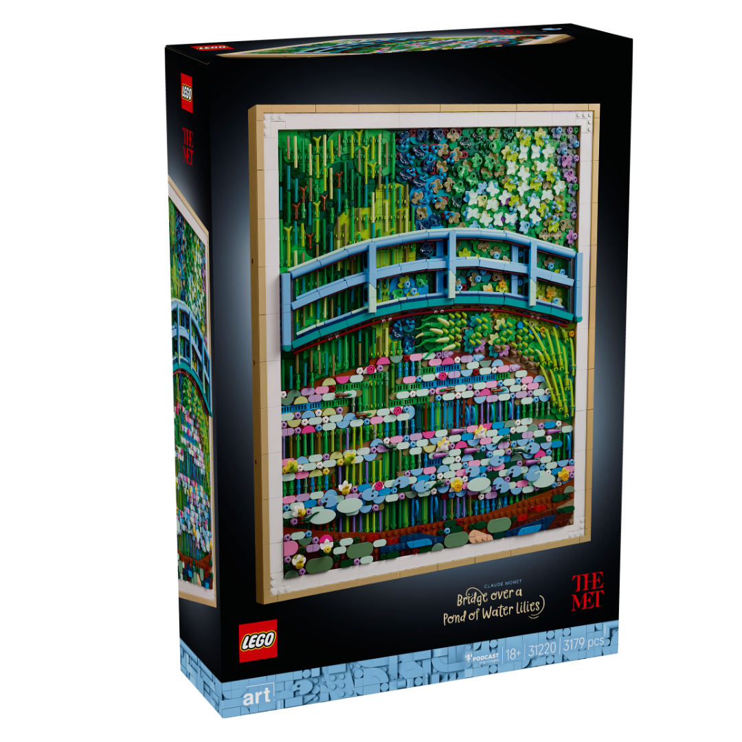 LEGO 31220 Claude Monet Bridge over a Pond of Water Lilies