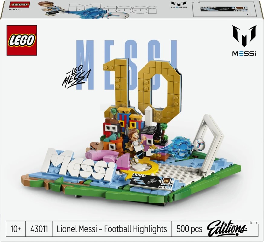 LEGO Editions 43011 Football Highlights: Lionel Messi Set