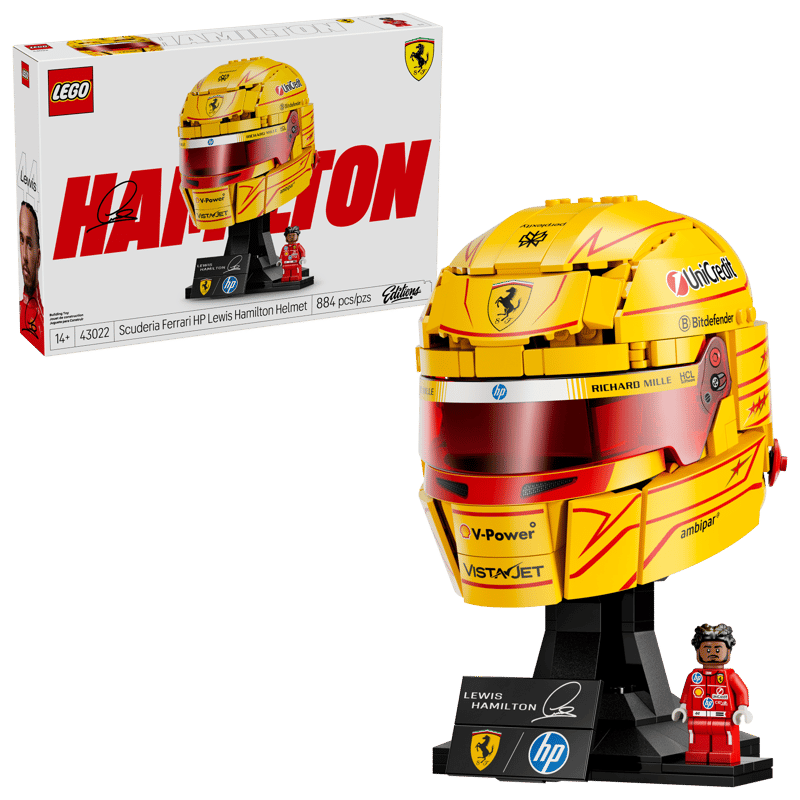 Scuderia Ferrari HP Lewis Hamilton Helmet Construction Set 43022