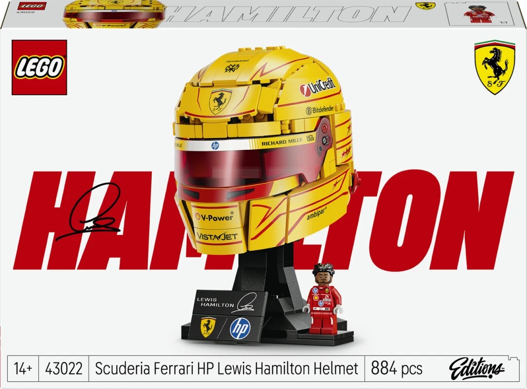 Scuderia Ferrari HP Lewis Hamilton Helmet Construction Set 43022