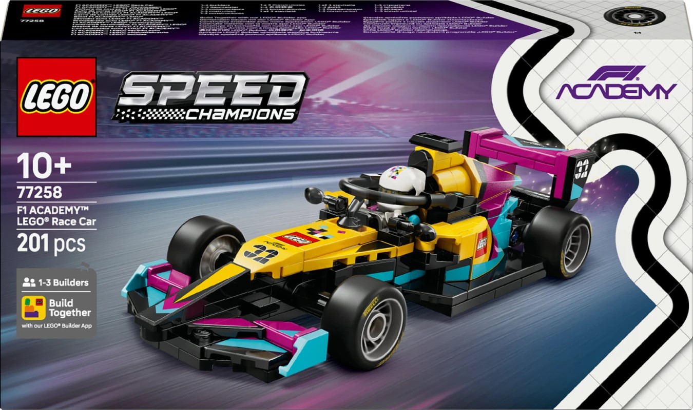 LEGO Speed Champions 77258 F1 ACADEMY LEGO Race Car Set