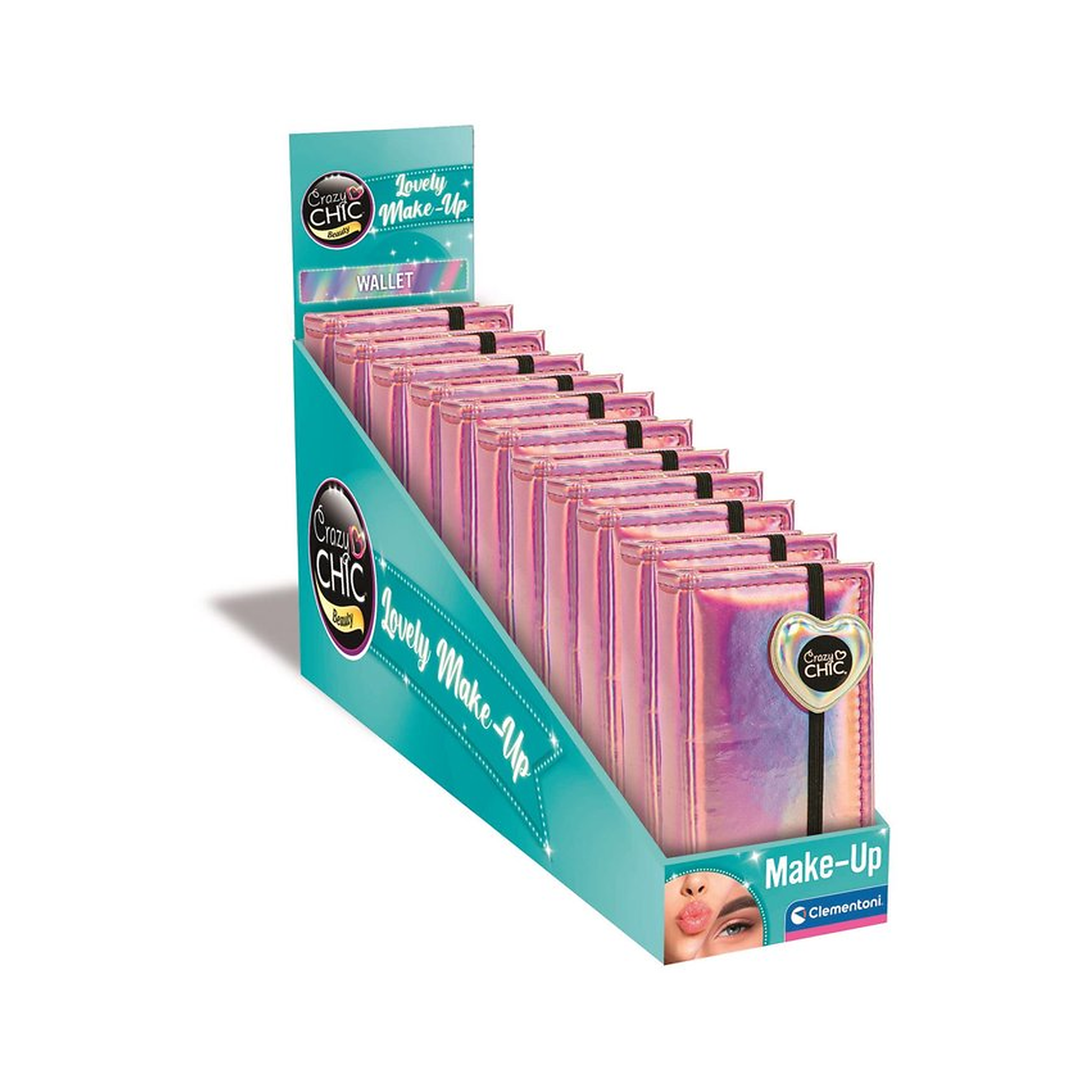 Clementoni Crazy Chic Lovely Make-Up Wallet