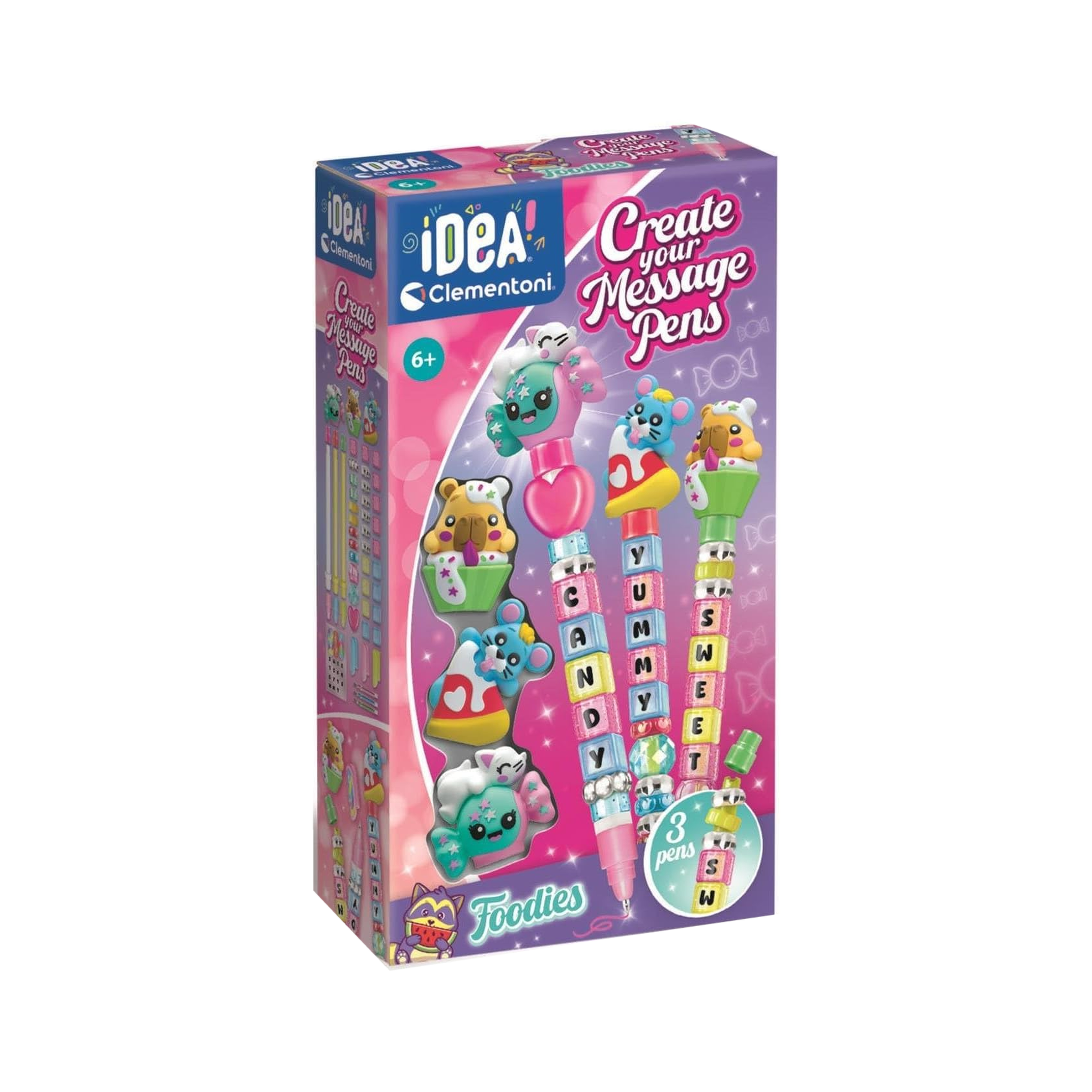 Clementoni IDEA! – Create Your Message Pens Foodies