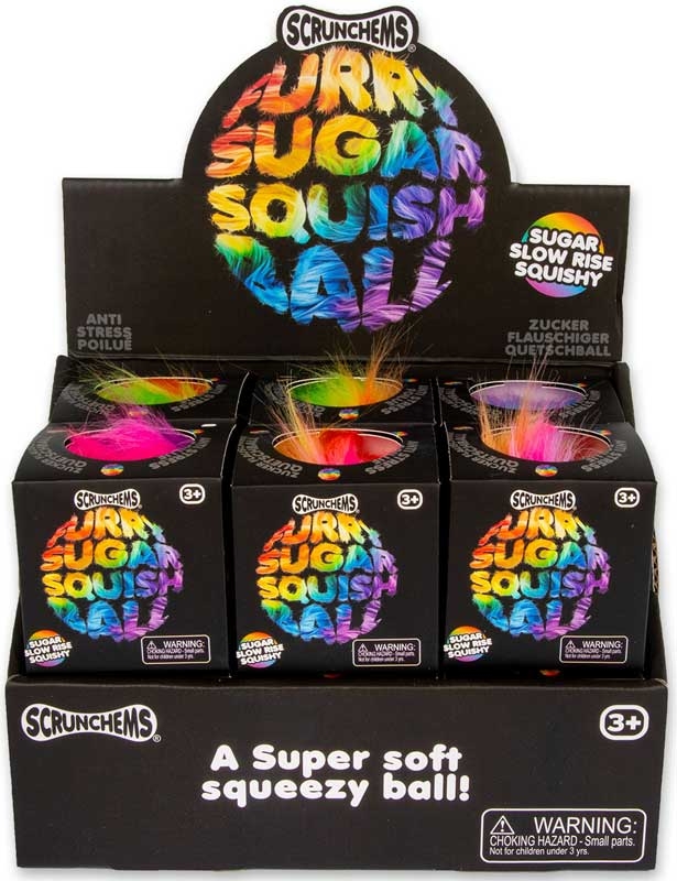 SCRUNCHEMS FURRY SUGAR SQUISH BALL