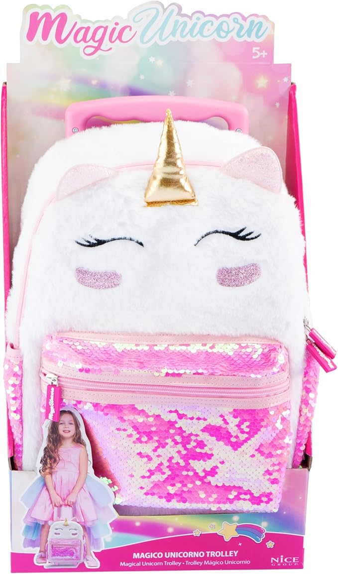 Trolley Backpack in Unicorn Style for Children