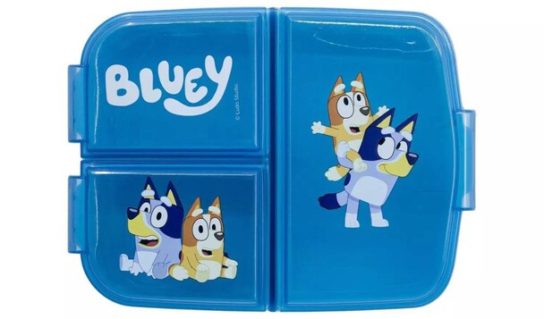 Lunch Box 3 Lid Bluey