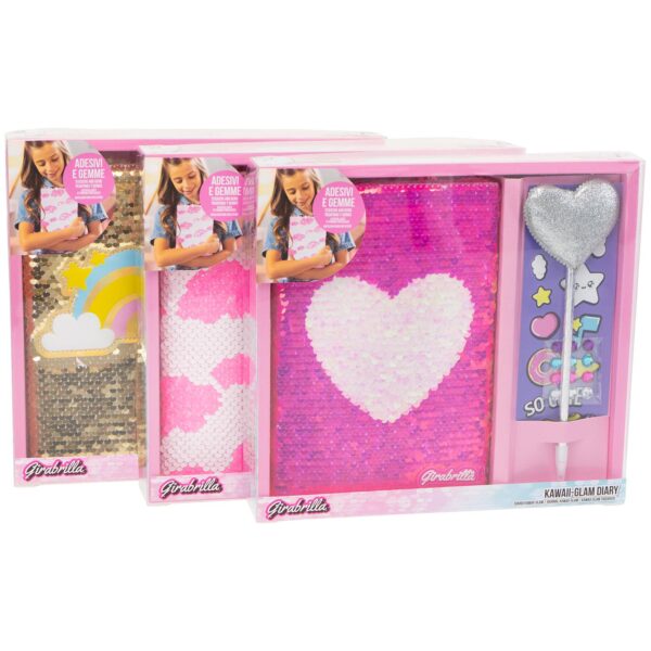 GIRABRILLA KAWAII DIARY ASSORTED