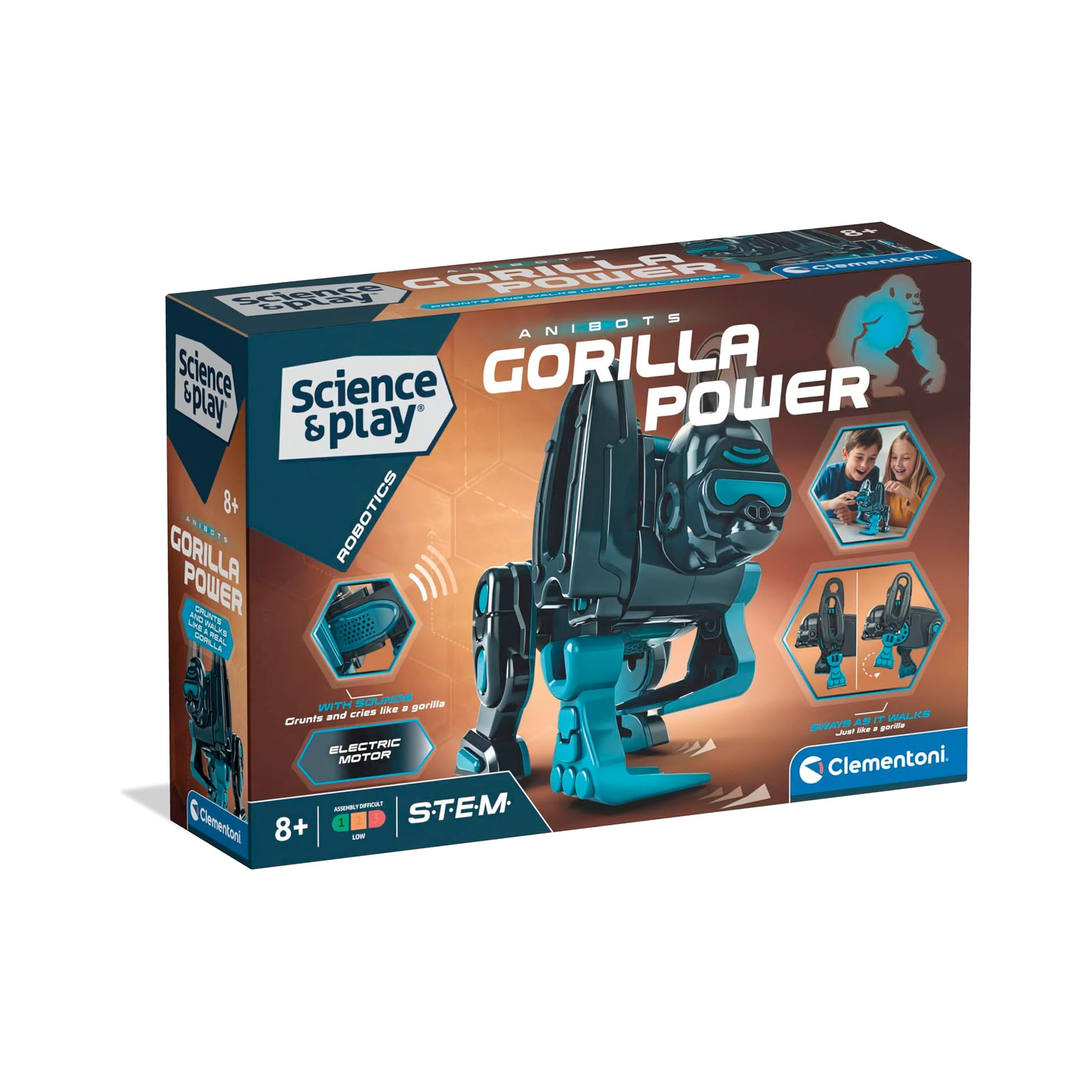 Clementoni Science & Play – Anibots Gorilla Power