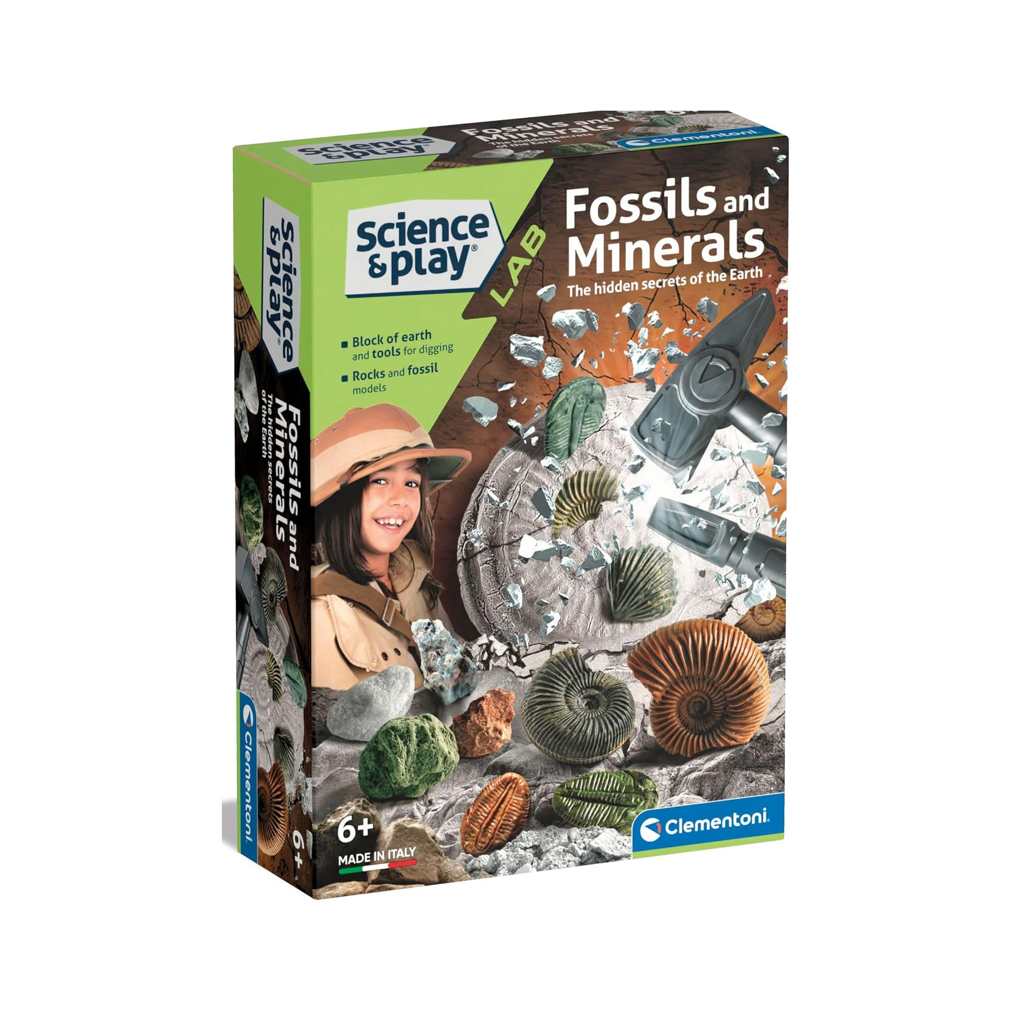 Clementoni Science & Play LAB – Fossils and Minerals