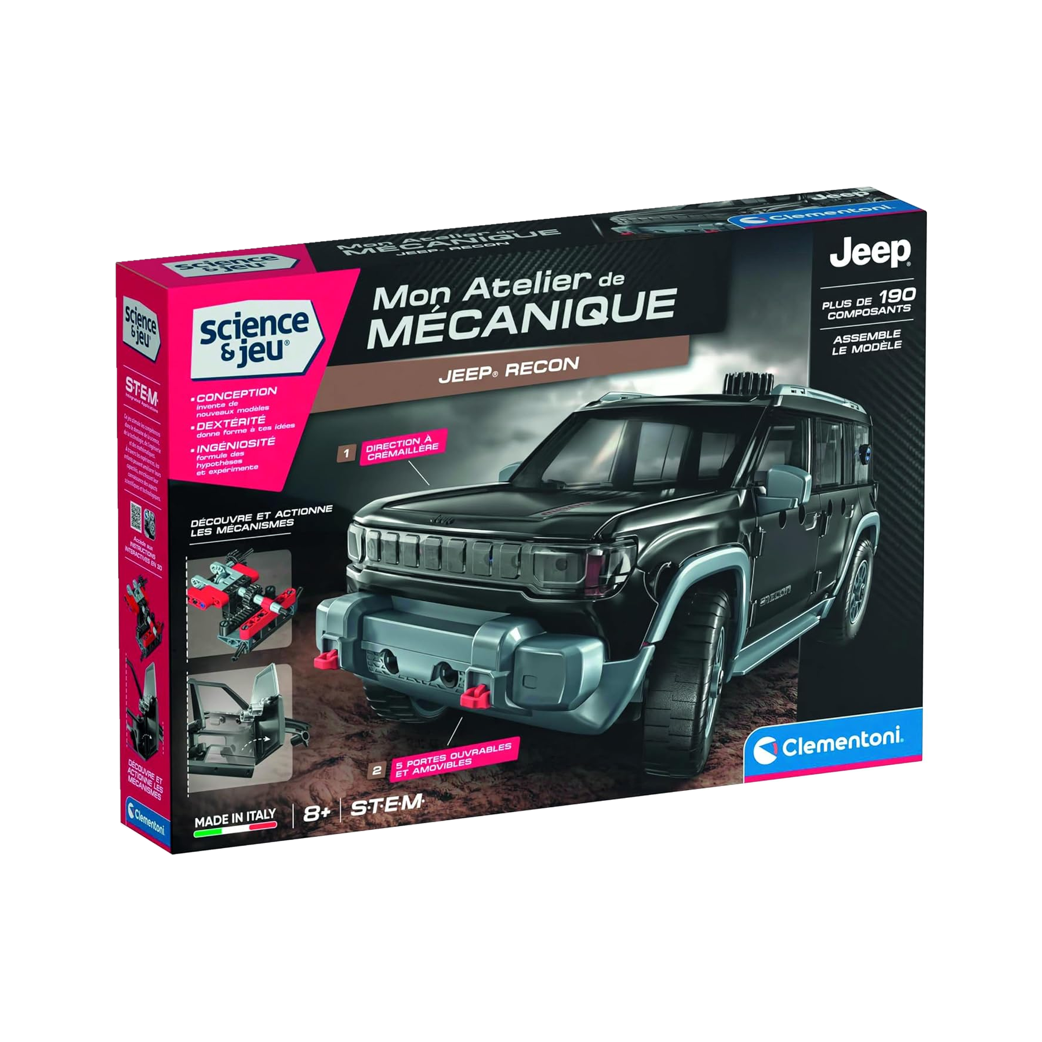 Clementoni Science & Jeu – Jeep Recon