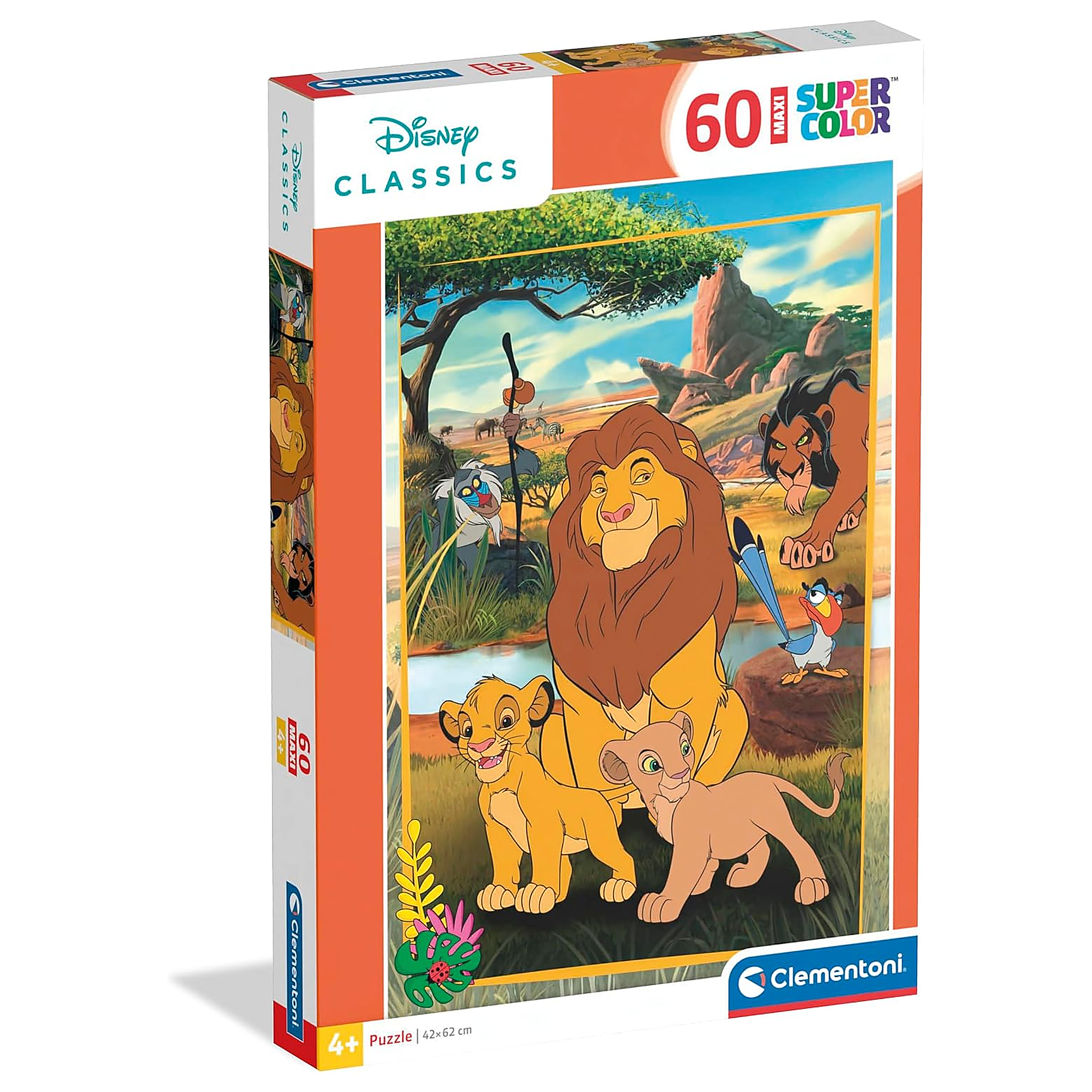 Clementoni Disney Classics The Lion King Maxi SuperColor Puzzle