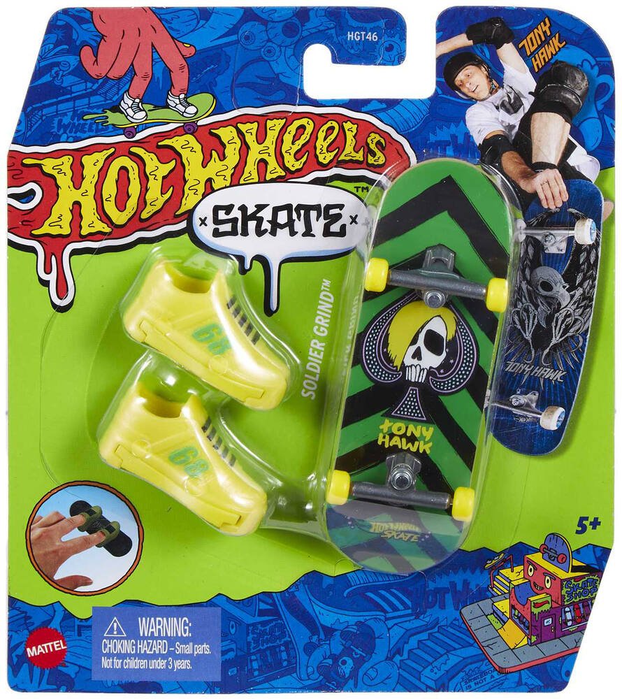 Hot Wheels Skate Board & Shoe Ast