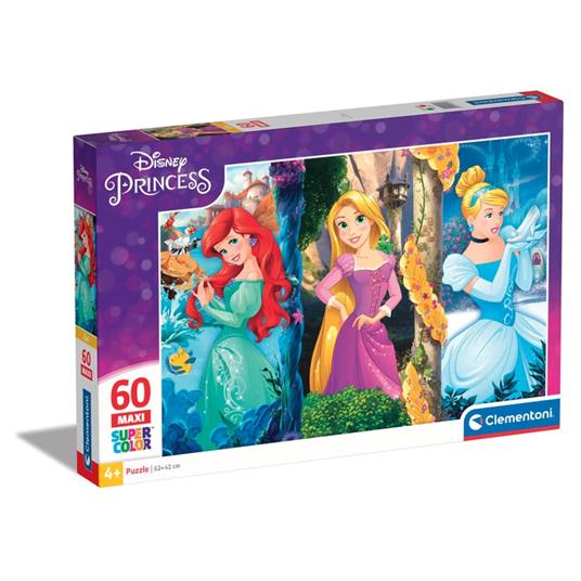 Puzzle Maxi Super Color Princess 60 Pcs