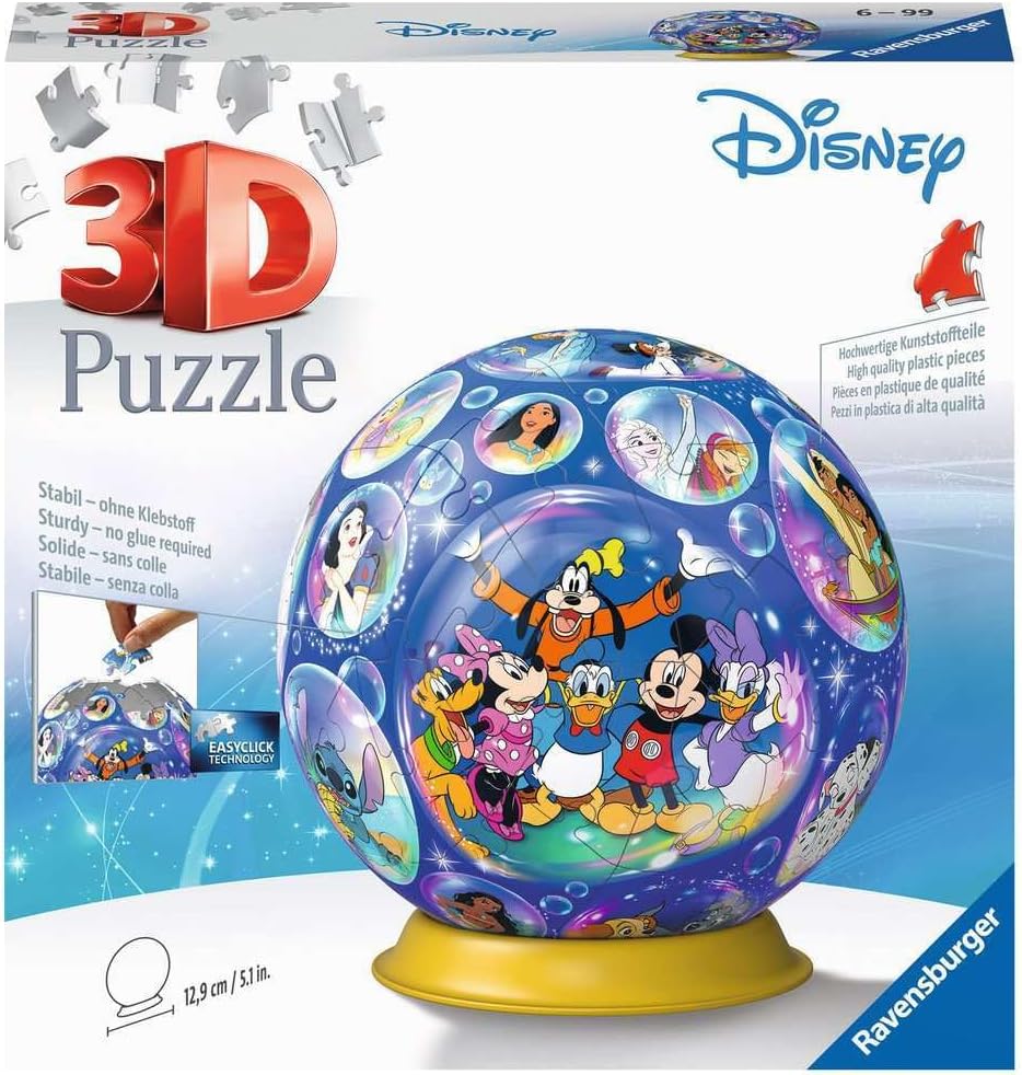 Disney 3D Jigsaw Puzzle 72 Pieces