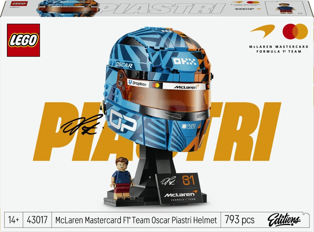 LEGO® 43017 McLaren Mastercard F1® Team Oscar Piastri Helmet
