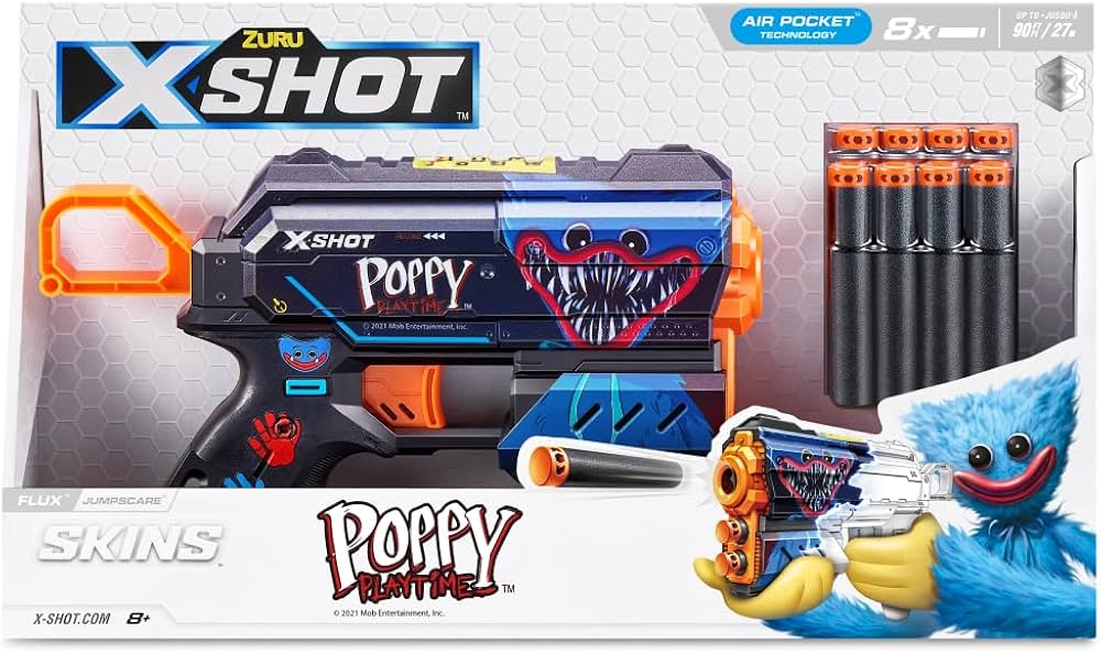 X-SHOT-SKINS-SERİYASI 1 FLUX(8 DARTS)