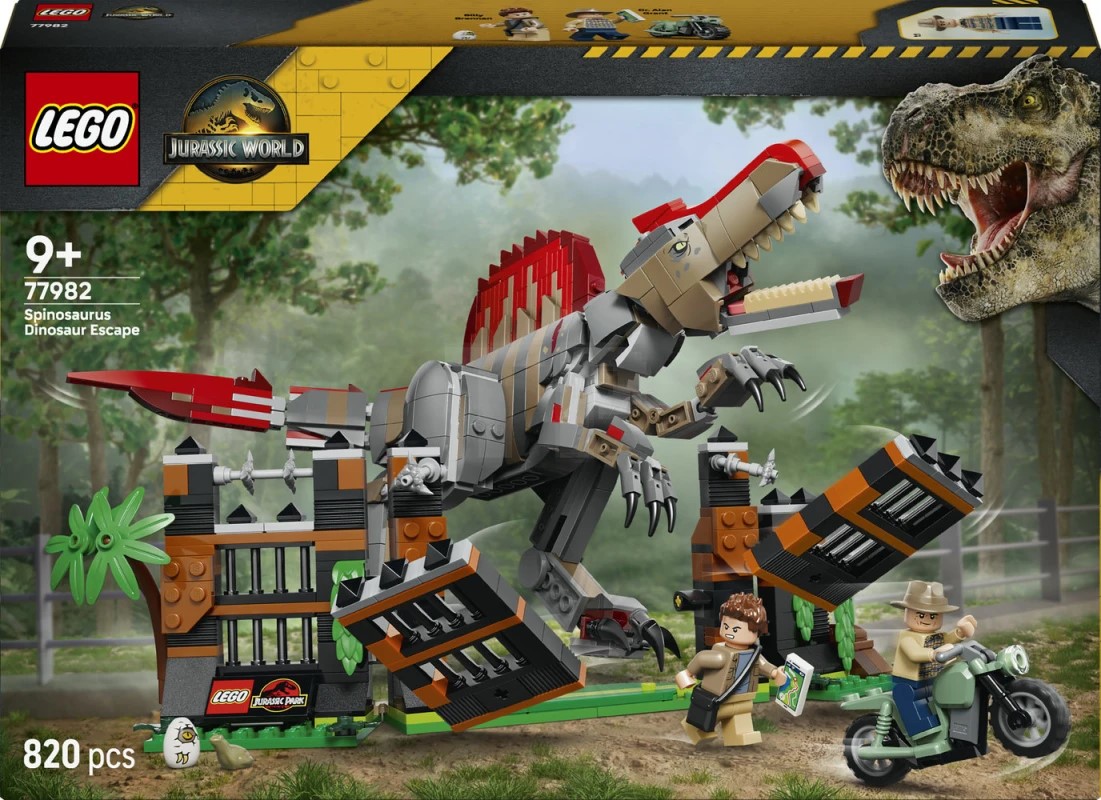 LEGO 77982 Spinosaurus Dinosaur Escape