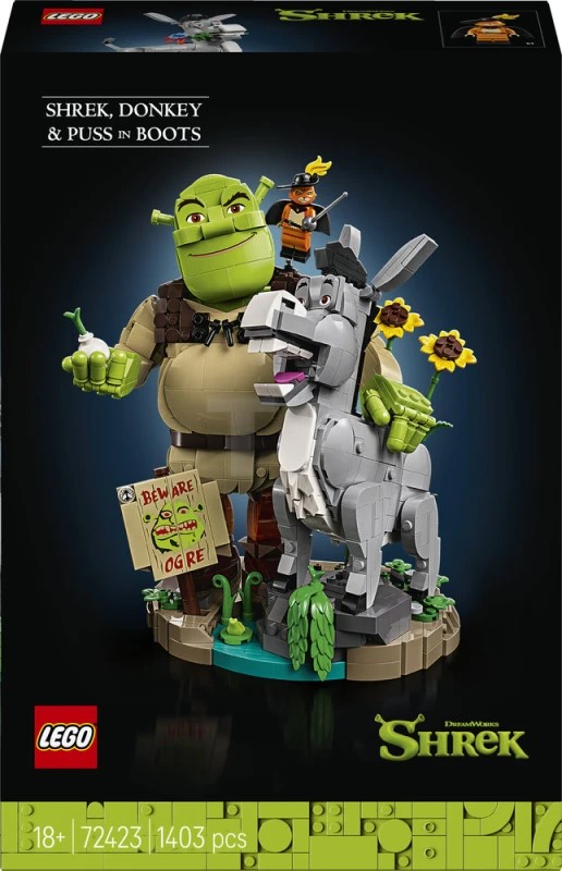 LEGO® 72423 Shrek, Donkey & Puss in Boots