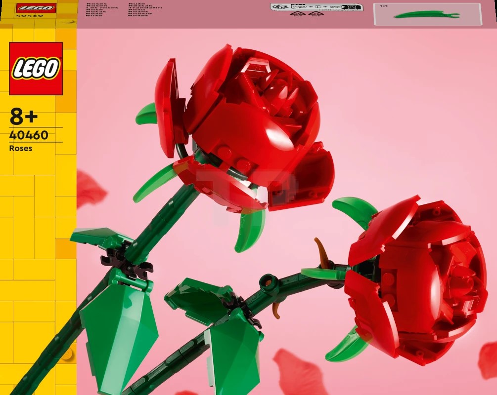 Konstruktor LEGO Iconic Roses 40460, 8+ yaş, 120 əd