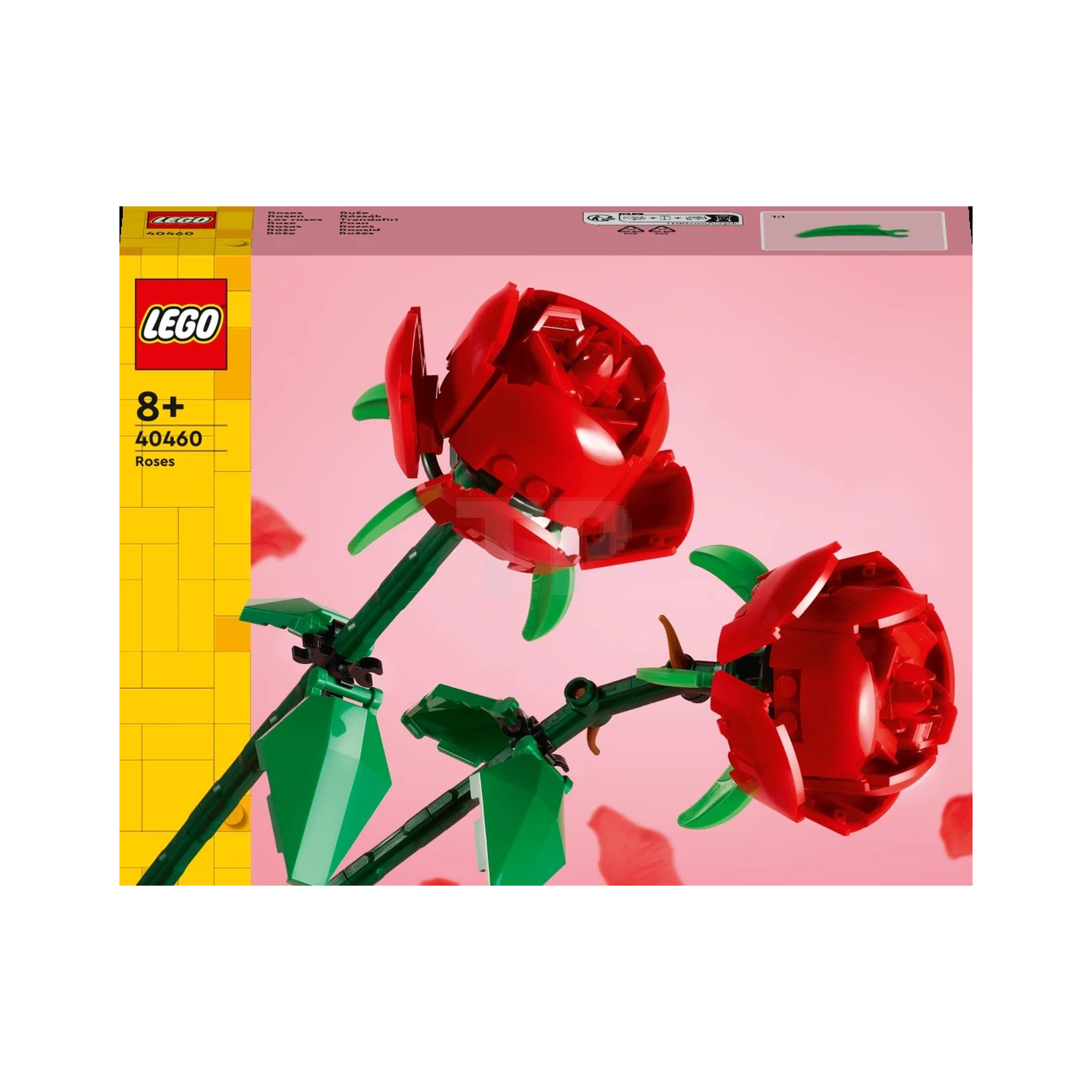 Konstruktor LEGO Iconic Roses 40460, 8+ yaş, 120 əd