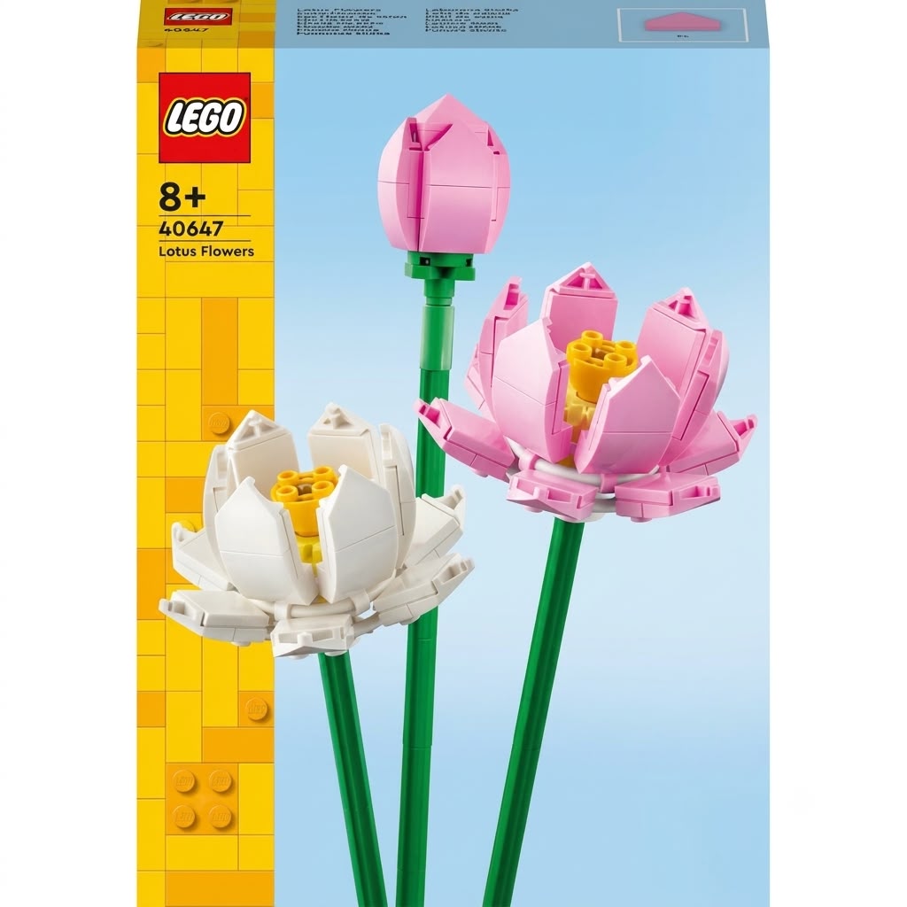 LEGO Lotus Flowers Building Toy Set 40647