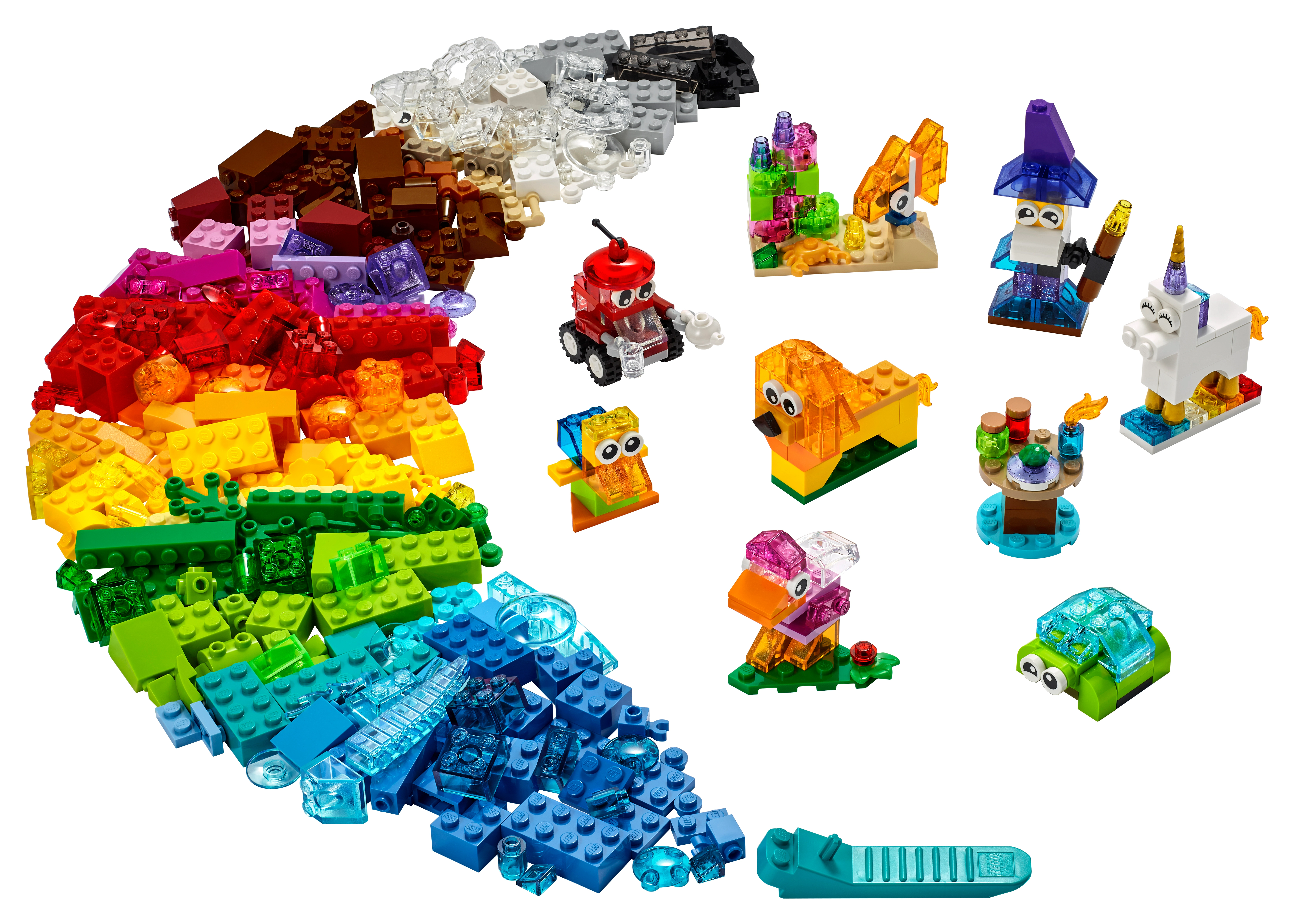 11013 Creative Transparent Bricks