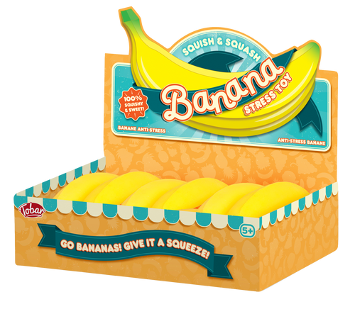 Banana Stress Toy