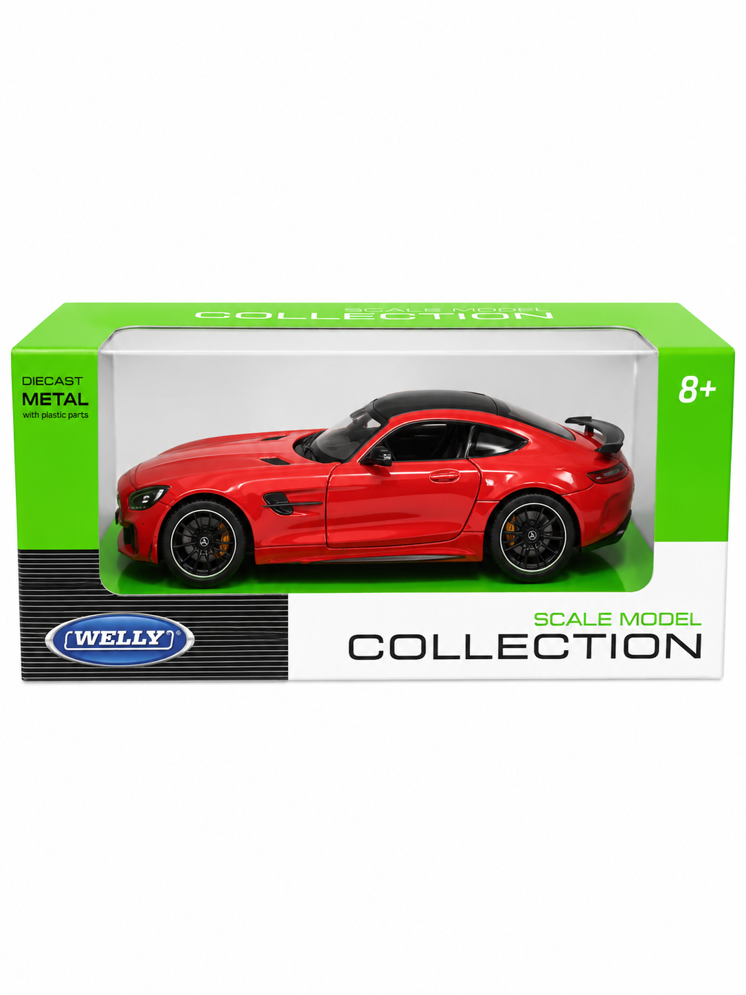 1:24 MERCEDES-AMG GT R, METALLIC RED COLOR
