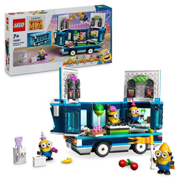 75581 Minions' Music Party Bus