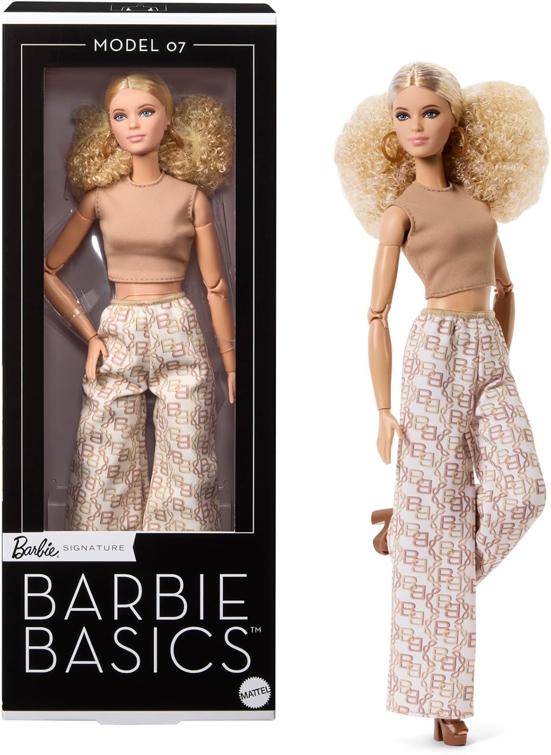 7Mattel Barbie Signature Kuklası, Basics Kolleksiyası, Model № 07