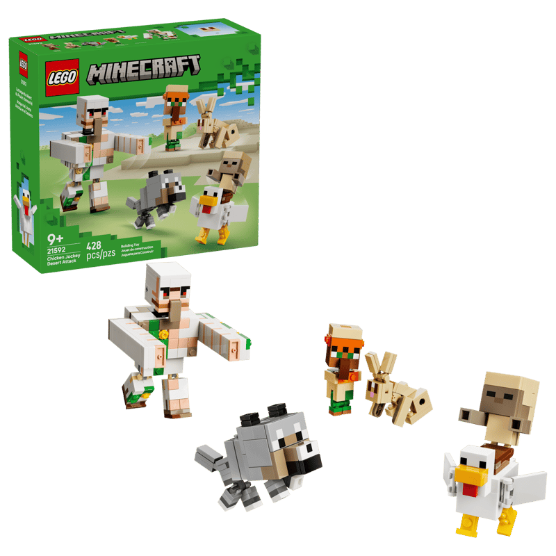 LEGO Minecraft Chicken Jockey Desert Attack (21592)