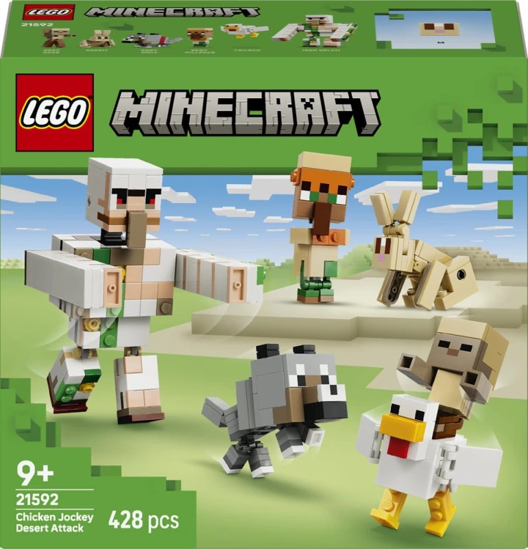 LEGO Minecraft Chicken Jockey Desert Attack (21592)
