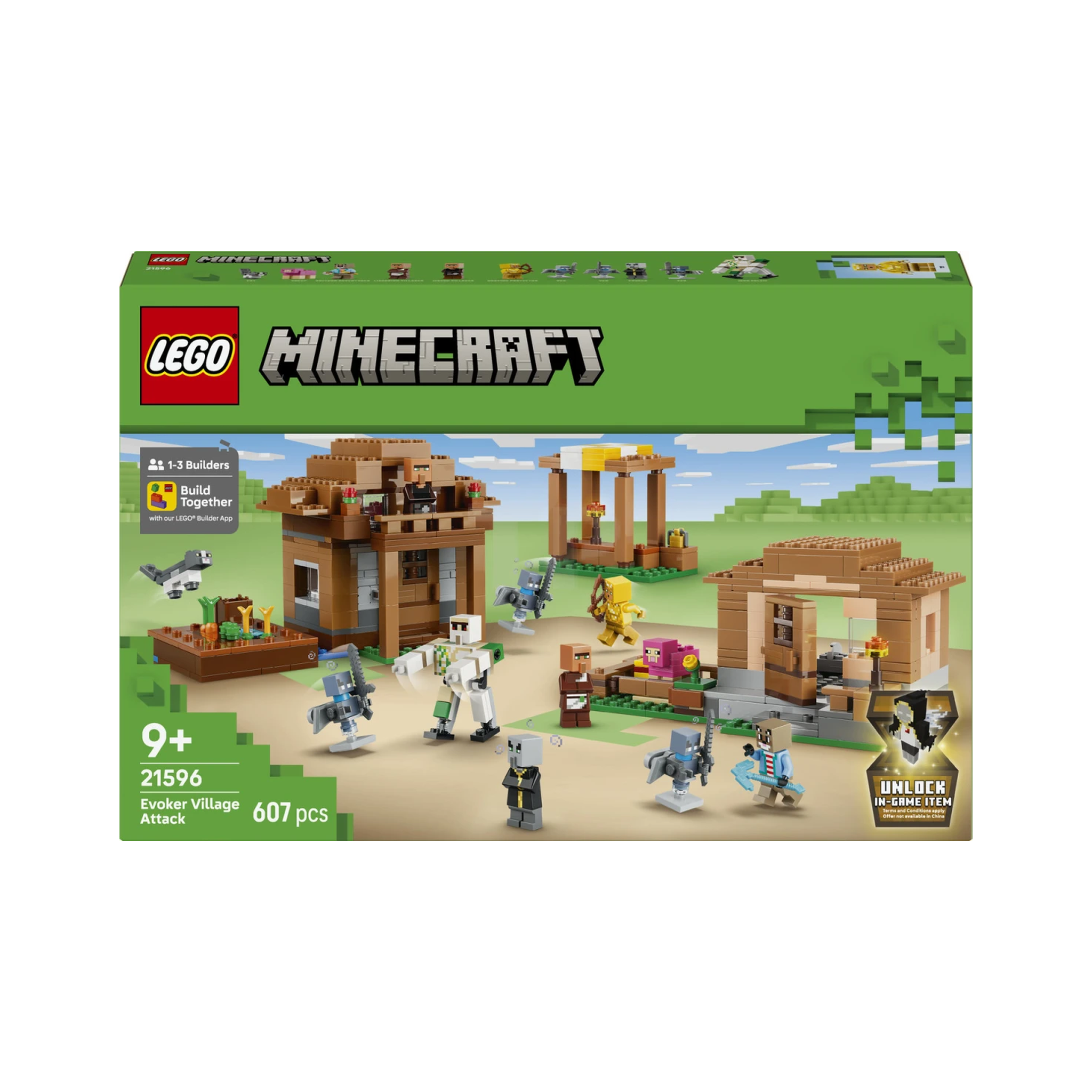 LEGO Minecraft Evoker Village Attack (21596)