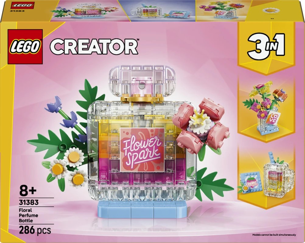 LEGO 31383 Floral Decor Perfume Bottle
