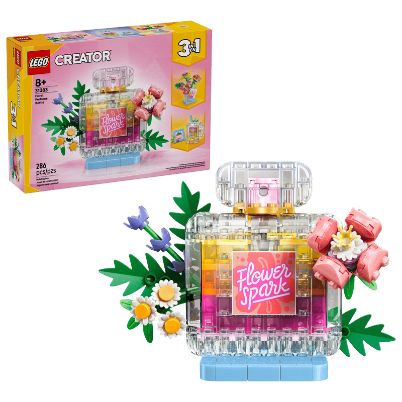 LEGO 31383 Floral Decor Perfume Bottle