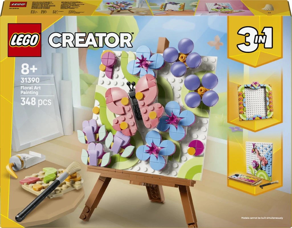LEGO 31390 Floral Art Decor Painting