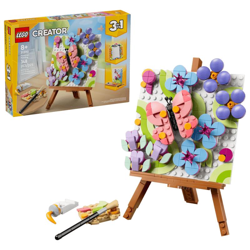 LEGO 31390 Floral Art Decor Painting