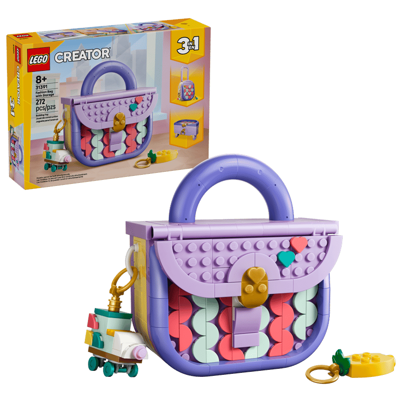 Art Fashion Bag with Storage 31391 | Creator 3-in-1