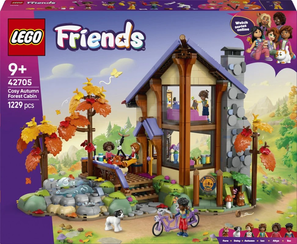 Cozy Fall Forest Cabin 42705