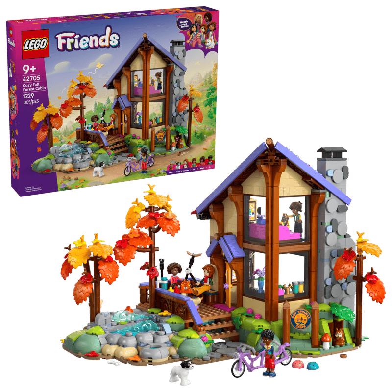 Cozy Fall Forest Cabin 42705