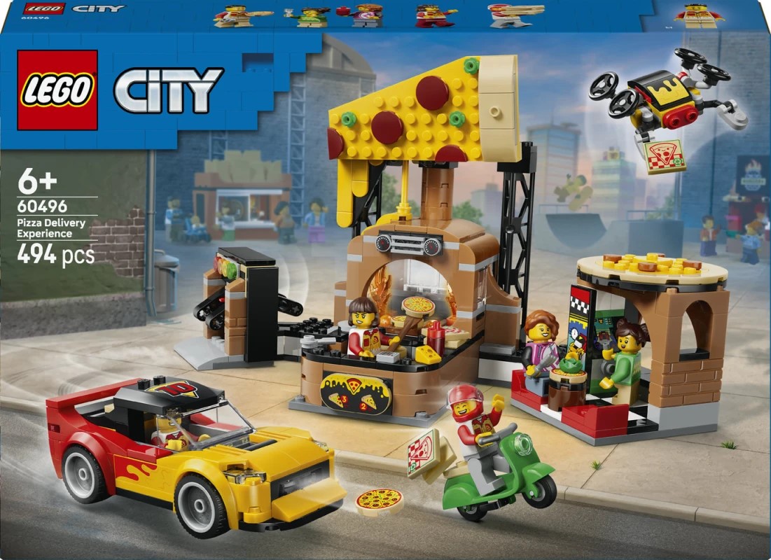 LEGO City Pizza Delivery Experience (60496)