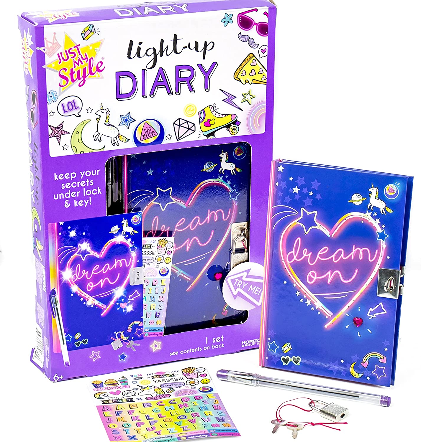 Light Up Secret Diary