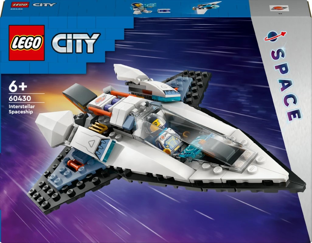 Konstruktor LEGO City Interstellar Spaceship 60430, 6+ yaş, 240 element